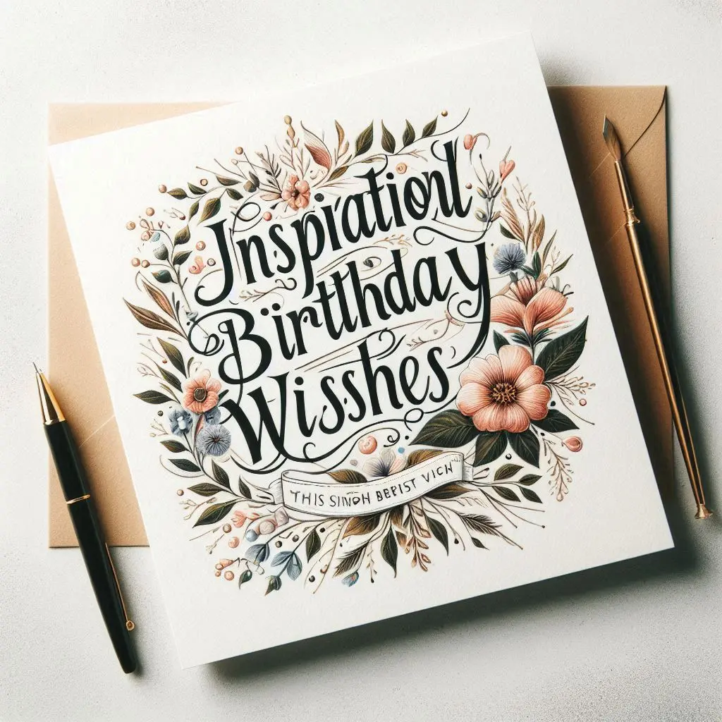 Inspirational Birthday Wishes